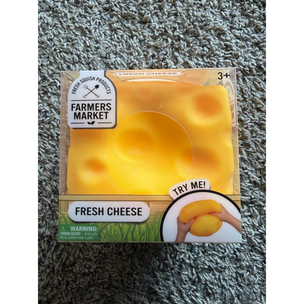 🔥NEW🔥 Sunny Days - Farmer’s Market Cheese Squishy Toy - Ready to Ship